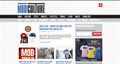 Desktop Screenshot of modculture.co.uk